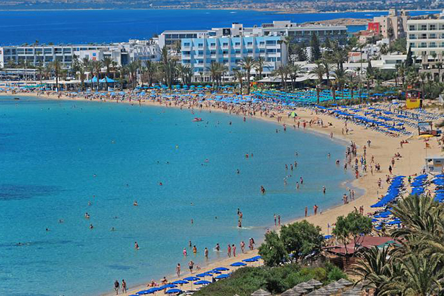 okeanos beach hotel in ayia napa cyprus beach hotel okeano